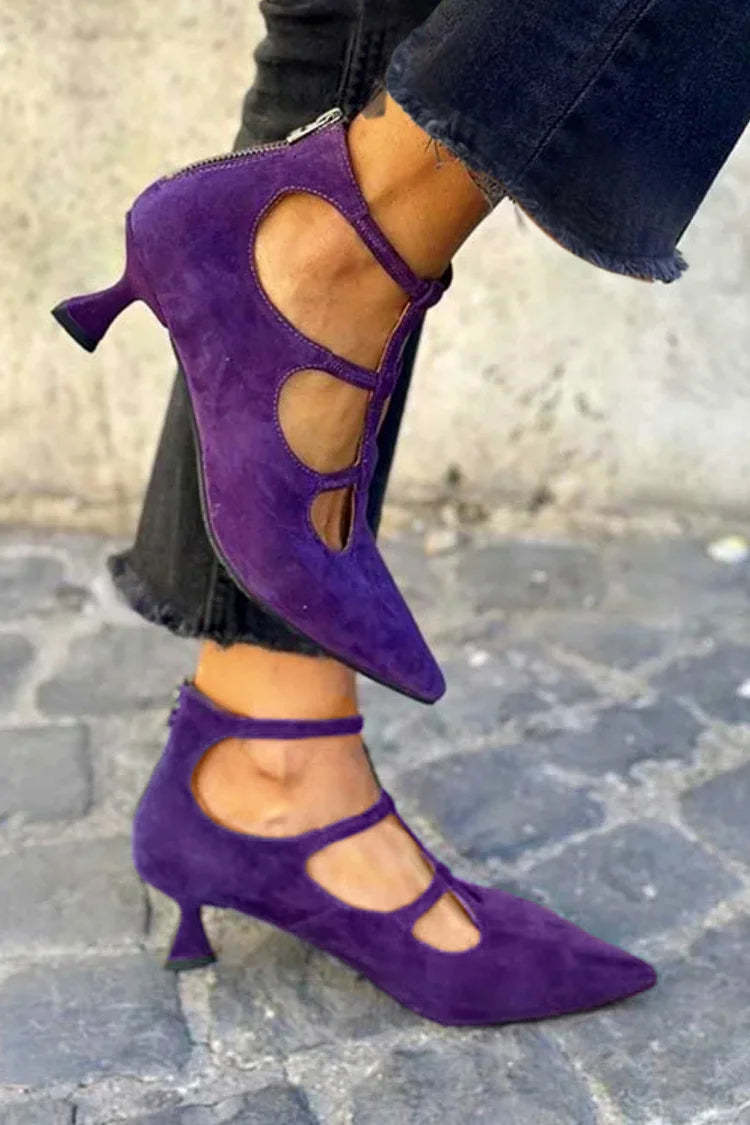VIOLA | VINTAGE PUMP WITH MINI HEEL