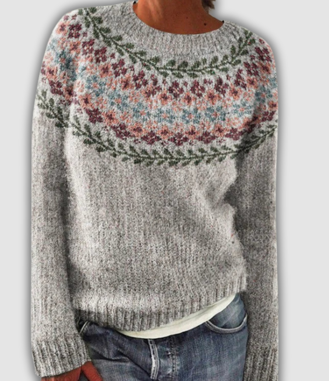 Kaia | Cozy Retro Sweater