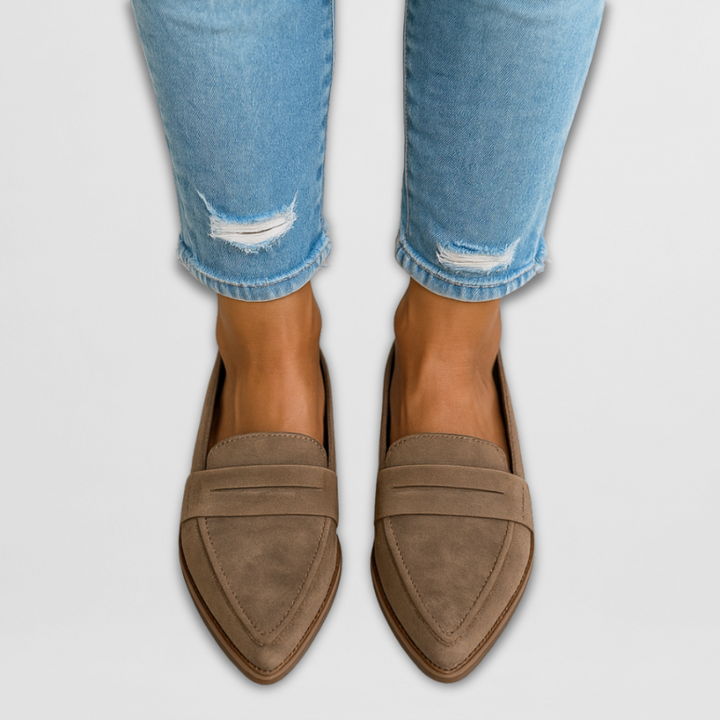 Nadia - Luxurious Suede Loafers