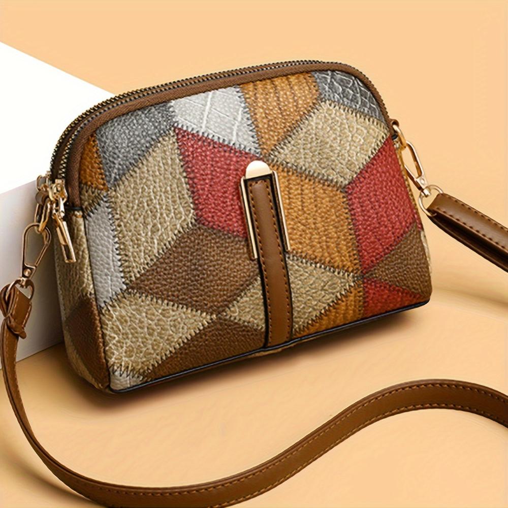 Clio | Patchwork Mini Crossbody Bag