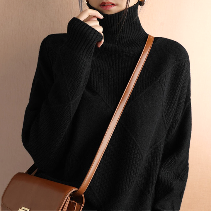 Marcelle | Chunky Knit Turtleneck Sweater