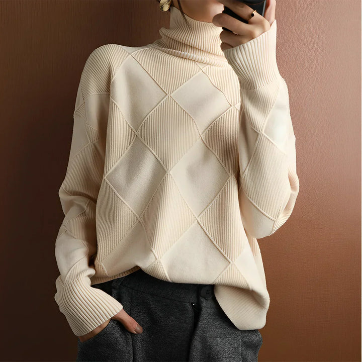 Marcelle | Chunky Knit Turtleneck Sweater