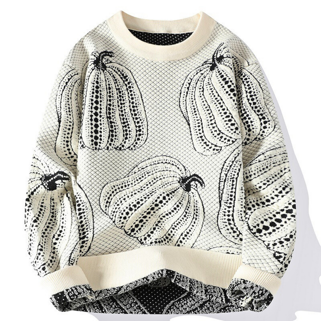 Pumpkin Knit Sweater