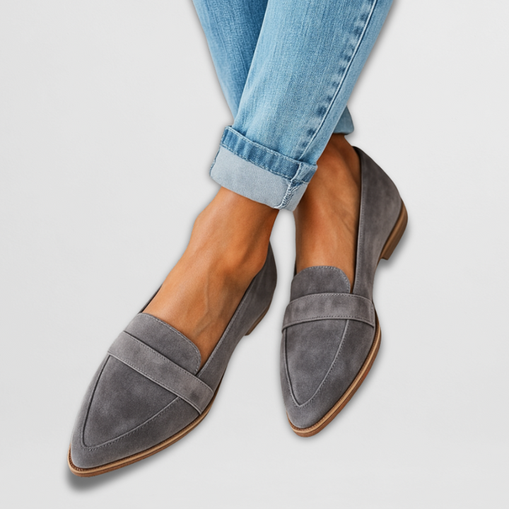Nadia - Luxurious Suede Loafers