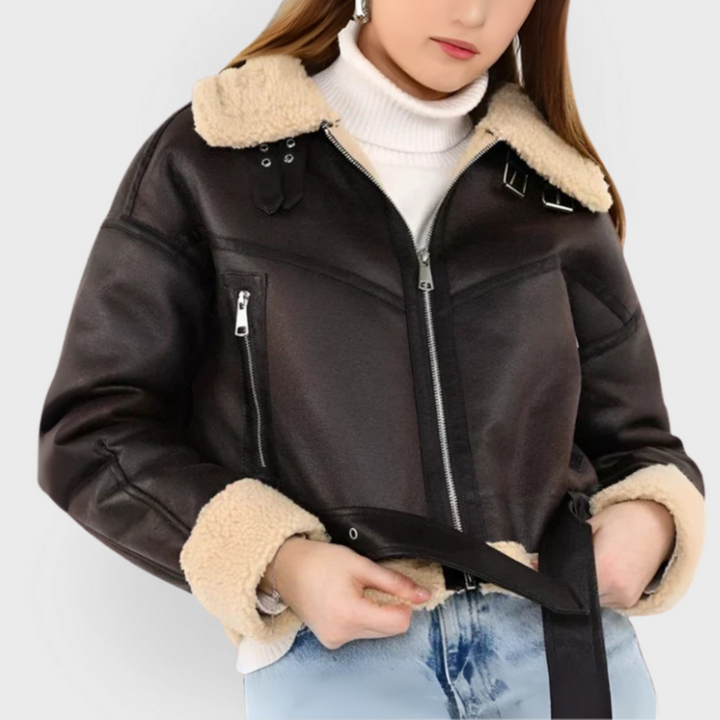 MP | Versatile Leather Jacket with Breathable Design