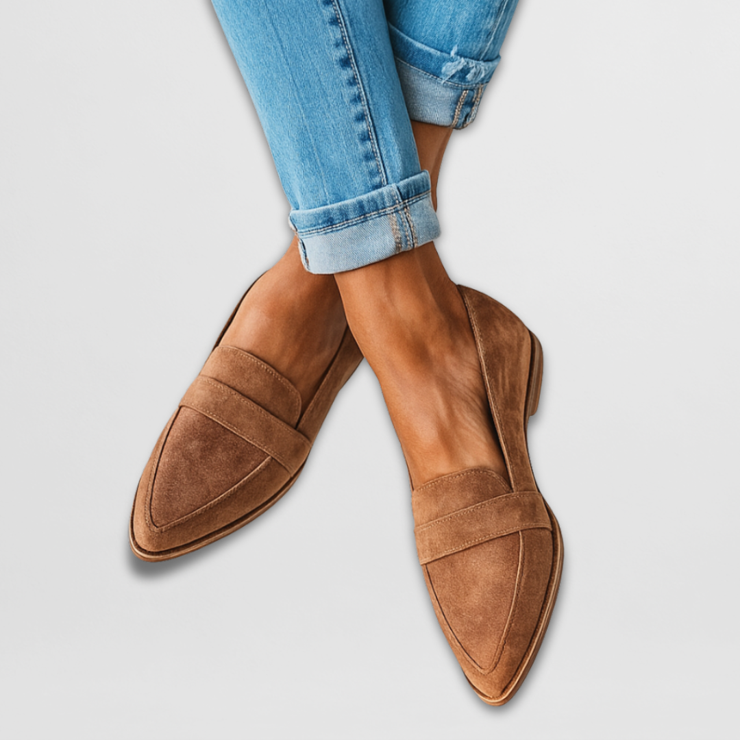 Nadia - Luxurious Suede Loafers