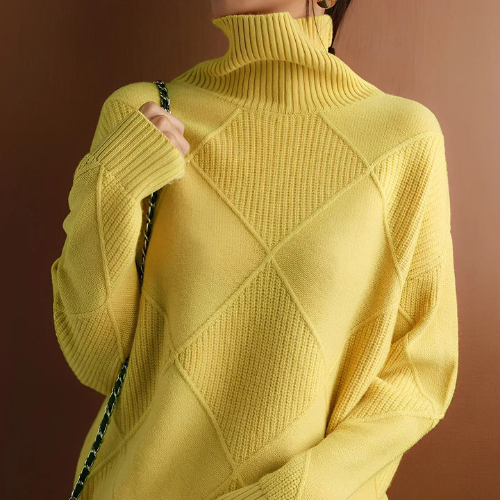 Marcelle | Chunky Knit Turtleneck Sweater
