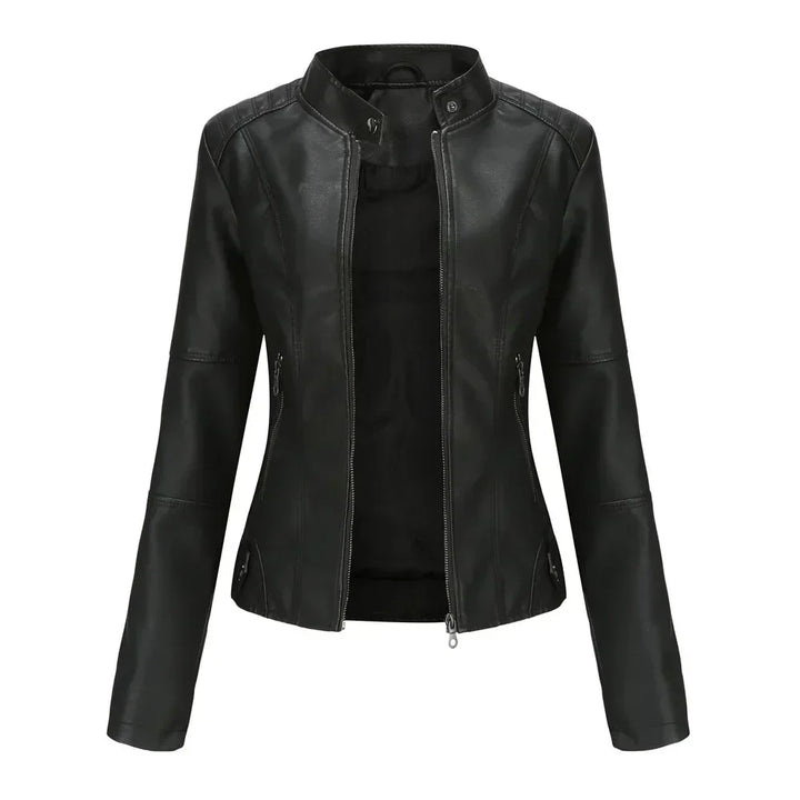 MP | Sleek Minimalist Leather Jacket