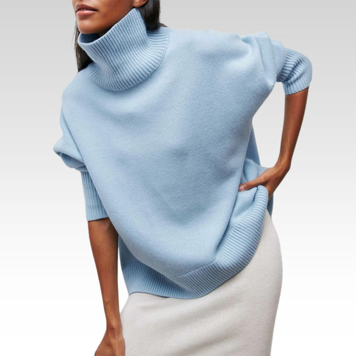 Zyora | Elegant Knit Turtleneck Sweater