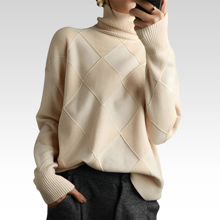 Marcelle | Chunky Knit Turtleneck Sweater
