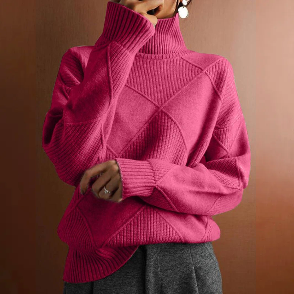 Marcelle | Chunky Knit Turtleneck Sweater