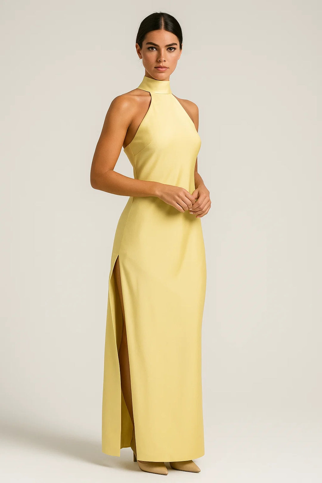 Vanessa Montego | Halter Maxi Dress