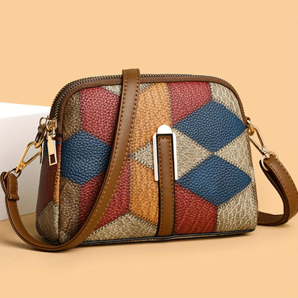 Clio | Patchwork Mini Crossbody Bag