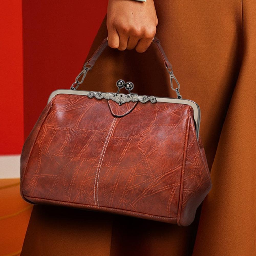 Mila | Classic Vintage Bag with Sophisticated Flap Closure