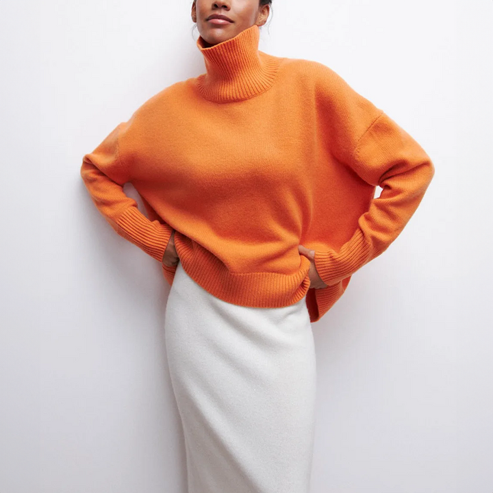 Zyora | Elegant Knit Turtleneck Sweater