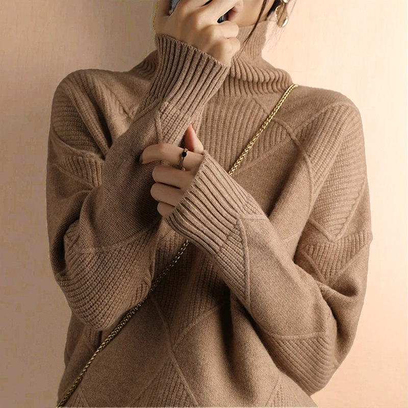 Marcelle | Chunky Knit Turtleneck Sweater