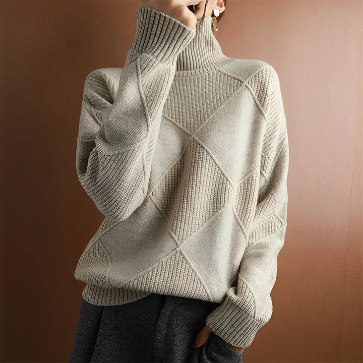 Marcelle | Chunky Knit Turtleneck Sweater