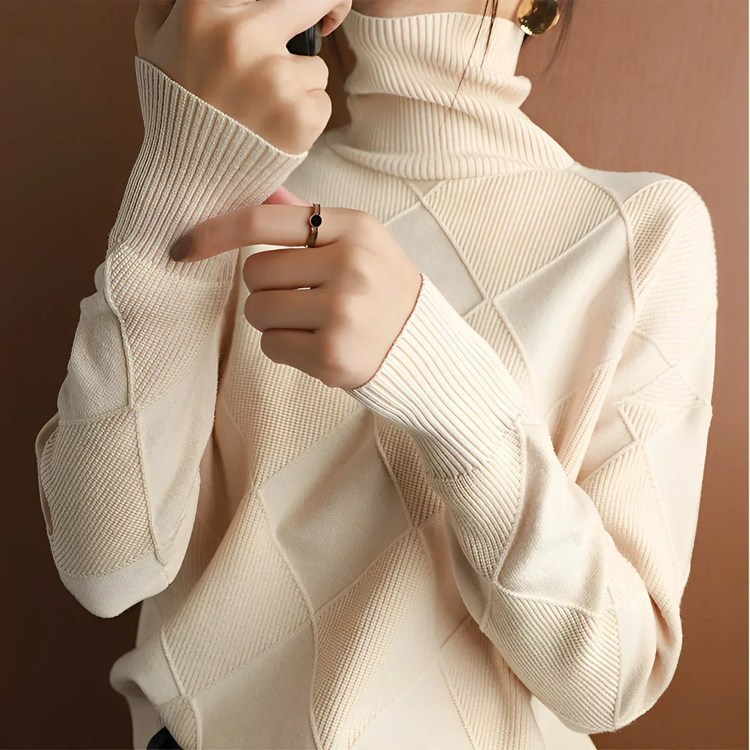 Marcelle | Chunky Knit Turtleneck Sweater