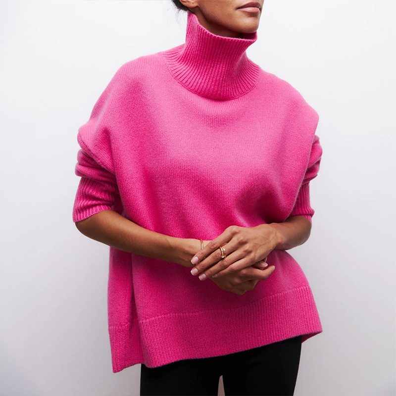 Zyora | Elegant Knit Turtleneck Sweater